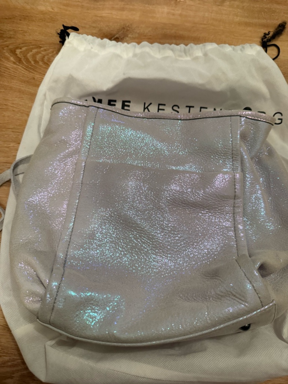 Aimee Kestenberg Iridescent Unicorn Shimmer Bag
